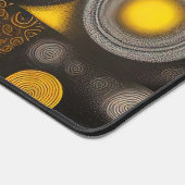 エヴァ2抽象デザインデスクマット デスクマット (コーナー)