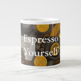 エヴァ2抽象デザイン専門マグカップ ジャンボコーヒーマグカップ