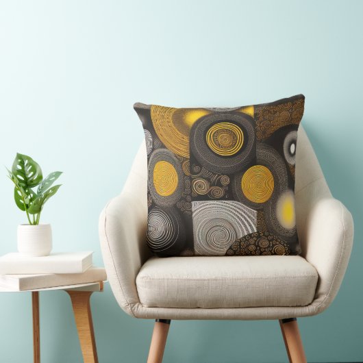 エヴァ2抽象デザイン装飾用クッション クッション (椅子)