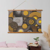 エヴァ2抽象デザイン 吊り下げ型タペストリー (寝室)