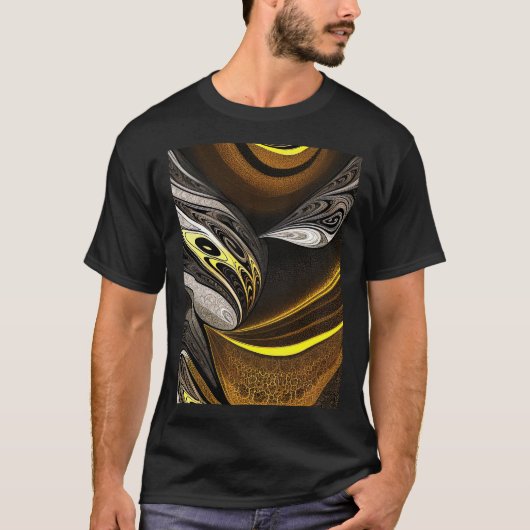 エヴァ5抽象デザイン Tシャツ (正面)