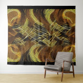 エヴァ6抽象デザインタペストリー タペストリー (インサイチュ(横))