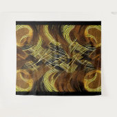 エヴァ6抽象デザインタペストリー タペストリー (正面(横))