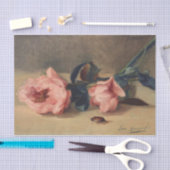 エヴァ・ゴンザレス『牡丹&ジューン・バグ』 薄葉紙 (クラフト)