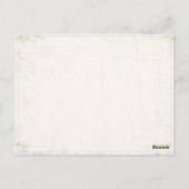 エヴァDora Cowderyの絵画の郵便はがき ポストカード (裏面)