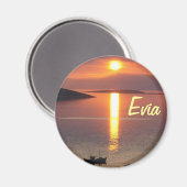 エヴィアギリシャ磁石 マグネット (正面/裏面)