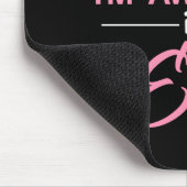 エヴィーもちろん私は素晴らしノベルティ マウスパッド (コーナー)