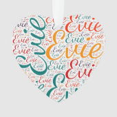 エヴィー オーナメント (正面)