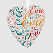 エヴィー オーナメント (正面)