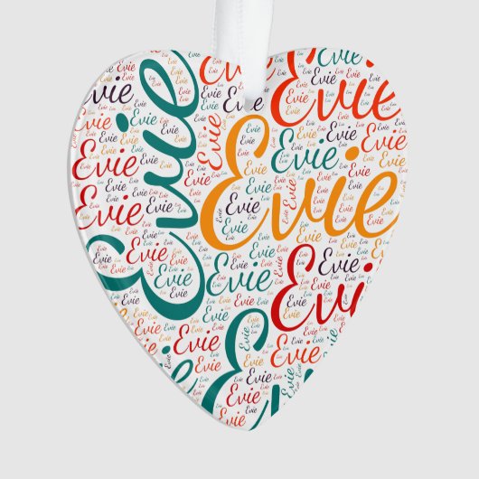 エヴィー オーナメント (正面)