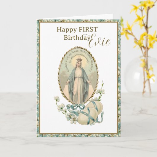 エヴィー カード (黄色い花)