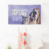 エヴェリペリキャット&ドッグペットケアグルーミングシッティングショップ 横断幕 (インサイチュ)