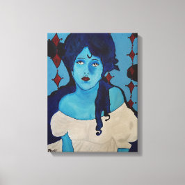 エヴェリンブルー キャンバスプリント