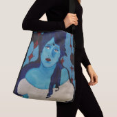 エヴェリンブルー クロスボディバッグ (クローズアップ)