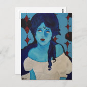 エヴェリンブルー ポストカード (正面/裏面)