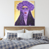 エヴェリン王冠 キャンバスプリント (インサイチュ (寝室))