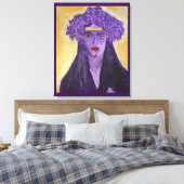 エヴェリン王冠 キャンバスプリント (インサイチュ (寝室))