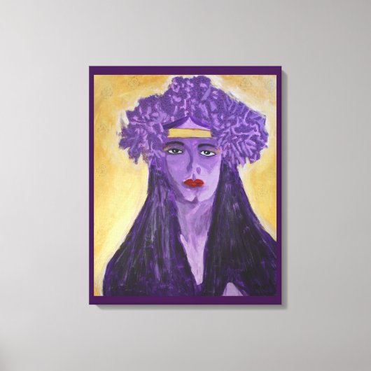 エヴェリン王冠 キャンバスプリント (正面)