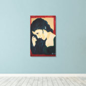 エヴェリン・デムレ キャンバスプリント (インサイチュ (ウッドフロア))