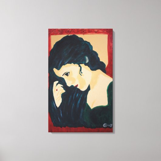 エヴェリン・デムレ キャンバスプリント (正面)