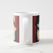 エヴェリン・デムレ ジャンボコーヒーマグカップ (裏面)