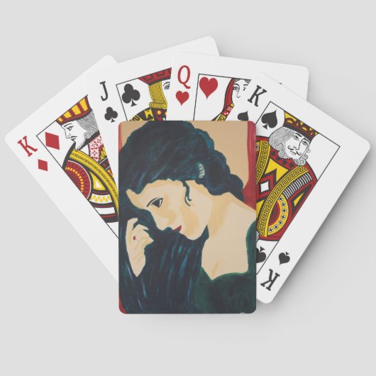 エヴェリン・デムレ トランプ (裏面)