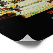 エヴォラジラルドスクエアイラストレーションポルトガルヴィンテージ ポスター (角)