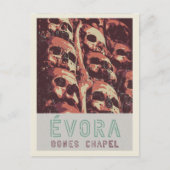 エヴォラボーンズチャペルイラストレーションポルトガル ポストカード (正面)