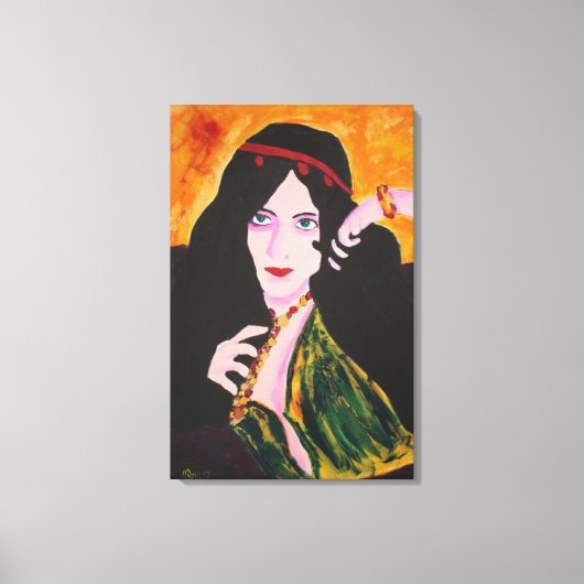 エヴリン遊 キャンバスプリント (正面)