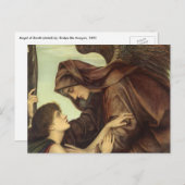 エヴリン・ド・モルガン『死の天使』 ポストカード (正面/裏面)