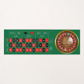 エヴリーおもしろいアメリカンルーレットテーブルヨガマット ヨガマット (正面(横))