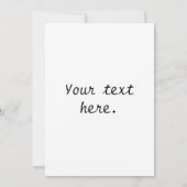 エヴリーベギー感謝祭招待状 招待状 (裏面)