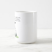 エーイおもしろいア引用文は悪いマグカップかもしれない コーヒーマグカップ (中央)
