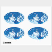 エーオラス 楕円形シール (シート)