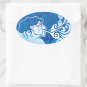 エーオラス 楕円形シール (バッグ)