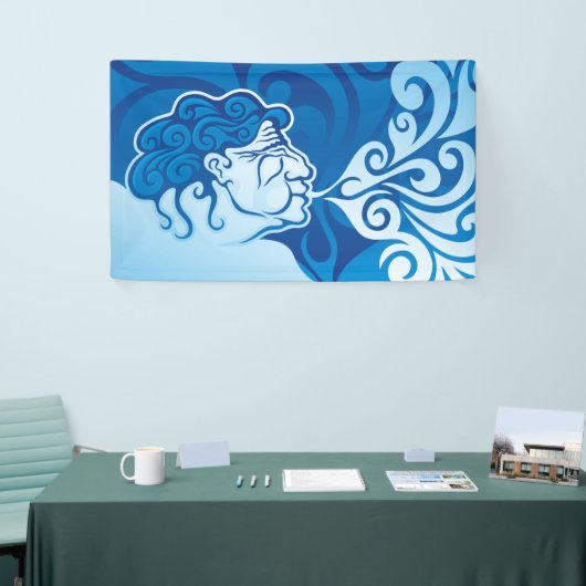 エーオラス 横断幕 (トレードショー)