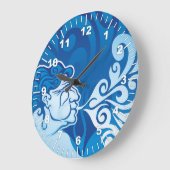 エーオルス ラージ壁時計 (傾斜)