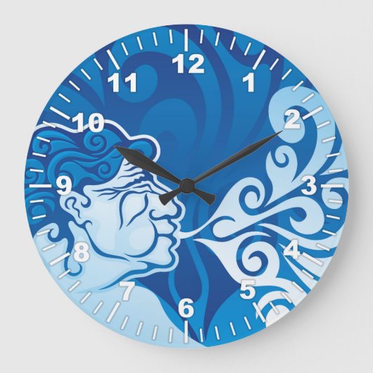 エーオルス ラージ壁時計 (正面)