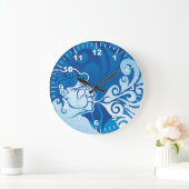 エーオルス ラージ壁時計 (ホーム)