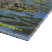 エーグレット&ダックガラスの切断板 カッティングボード (角)