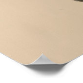 エーゲアン – 猫ポートレート ポスター (角)