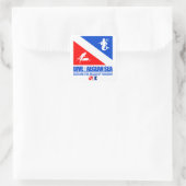 エーゲ海に潜る スクエアシール (バッグ)