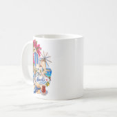 エーゲ海の雰囲気マグカップ コーヒーマグカップ (正面左)