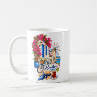 エーゲ海の雰囲気マグカップ コーヒーマグカップ