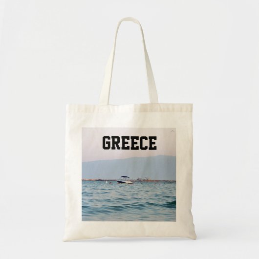 エーゲ海 ギリシャ トートバッグ (正面)