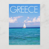 エーゲ海 ポストカード (正面)