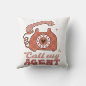 エージェントにおもしろいバレンタインデーを呼び出す クッション (裏面)