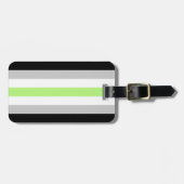 エージェントパーソナライズされた旗 ラゲッジタグ (正面横)