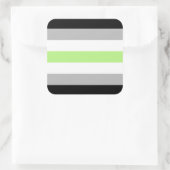 エージェントプライドフラグ スクエアシール (バッグ)