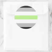 エージェントプライドフラグ ラウンドシール (バッグ)